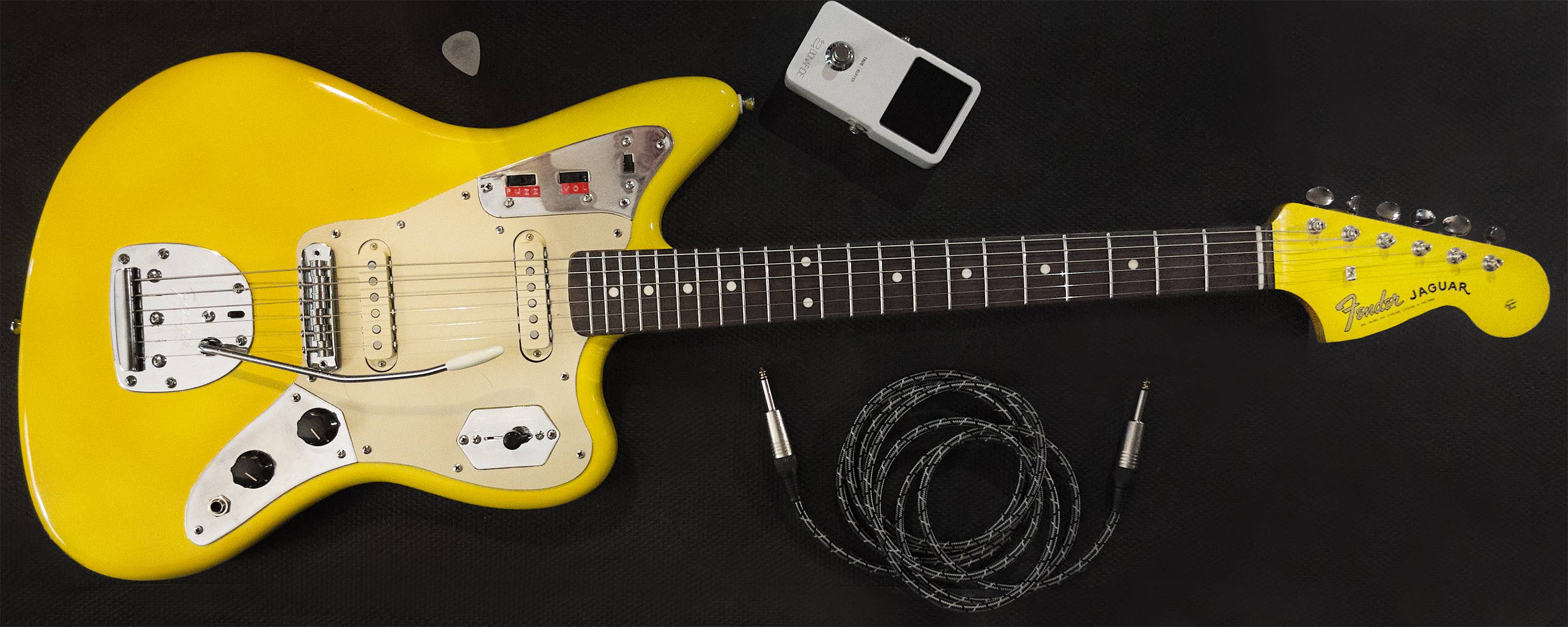 Custom Fender Jaguar With Internal Fuzz Circuit