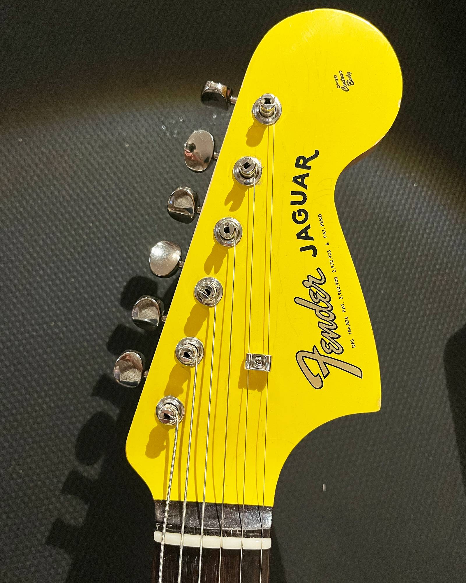 Custom Fender Jaguar Headstock