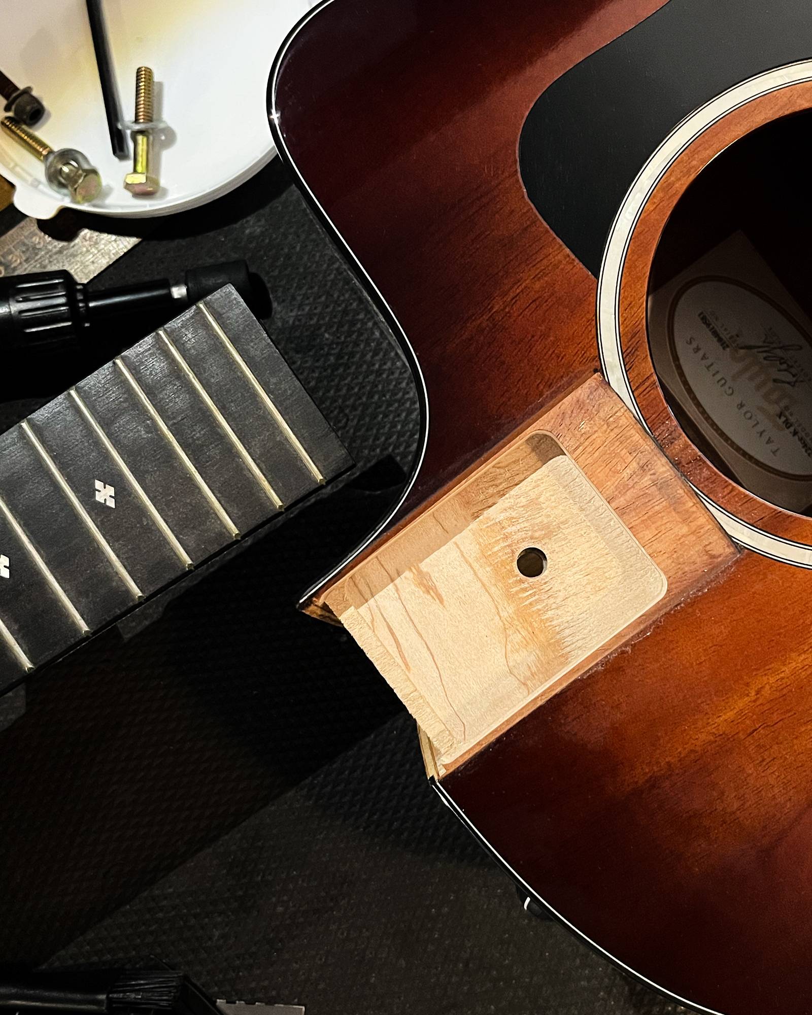 Taylor Acoustic Body & Neck Joint